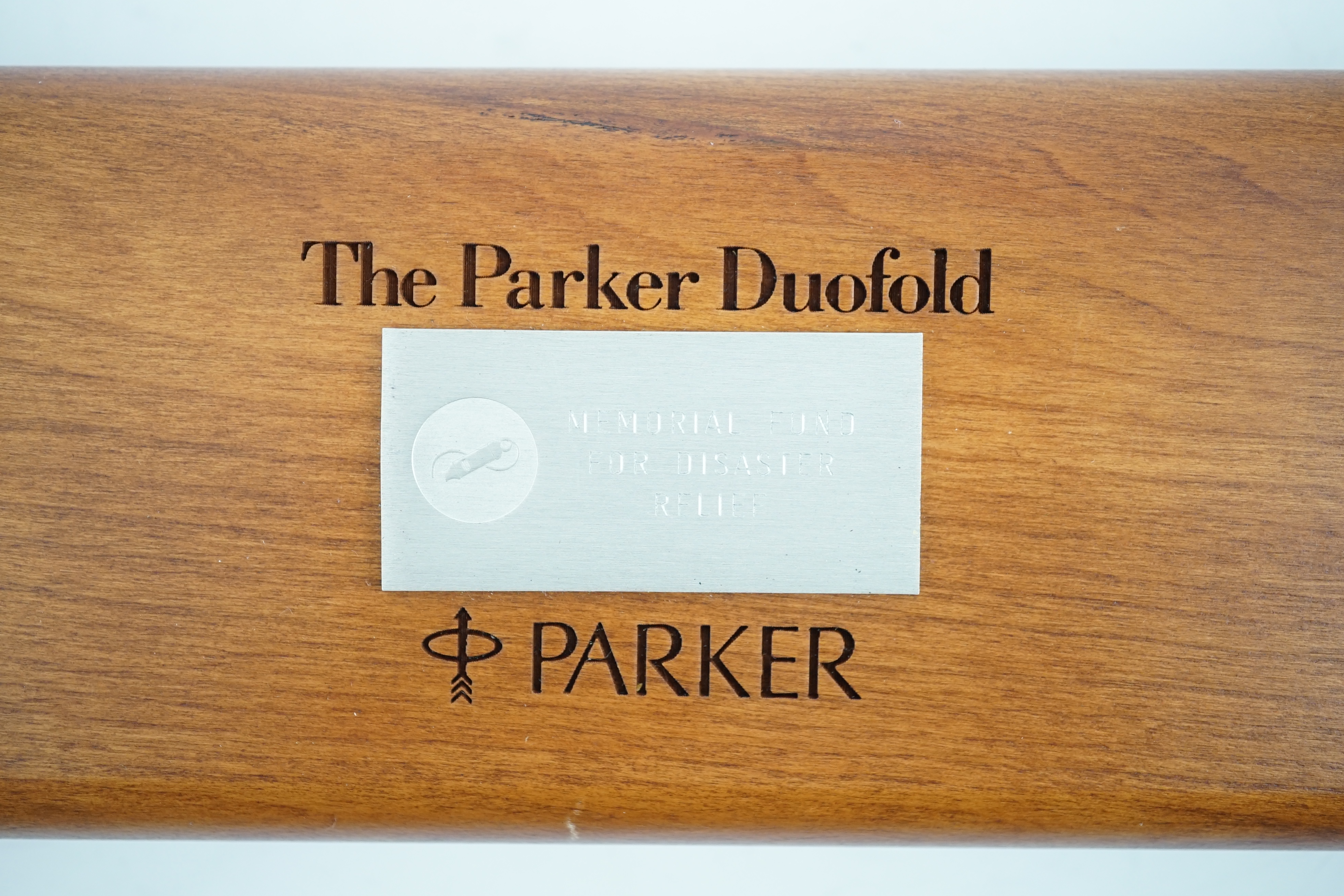 A Parker Duofold International Mk.1. with med nib